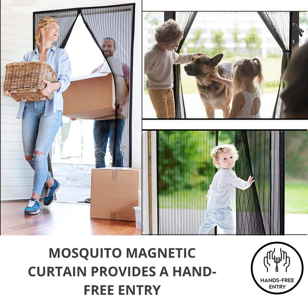 GlowOasis Anti-Mosquito Door Curtain  (Buy 1 Get 1 Free!!)