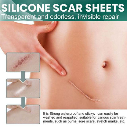 GlowOasis Silicone Scar Sheets