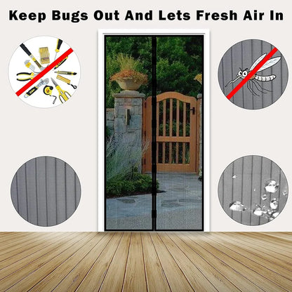 GlowOasis Anti-Mosquito Door Curtain  (Buy 1 Get 1 Free!!)